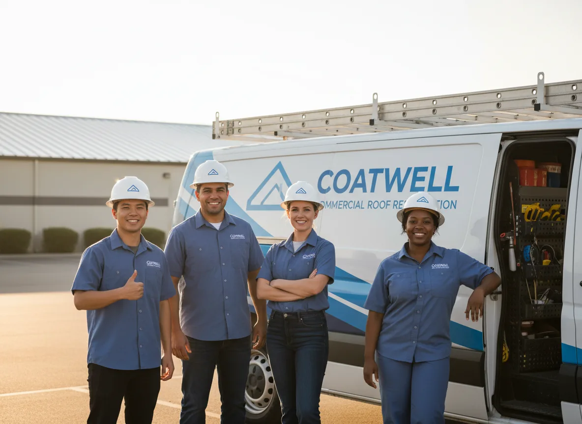 Commercial roof coating company in Grasston, MN